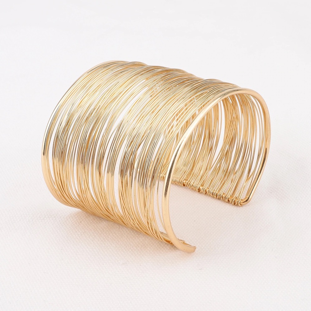 Vintage Havana Grace Gold Cuff Bracelet NWT Chunky
